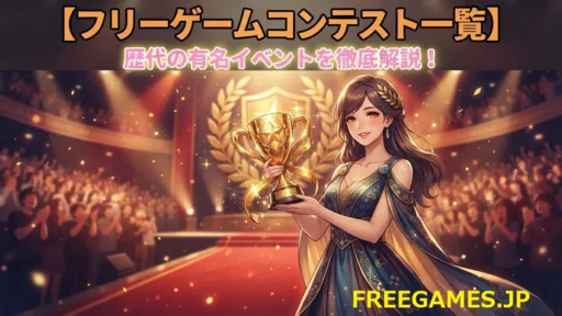 【フリーゲームコンテスト一覧】歴代の有名イベントを徹底解説！